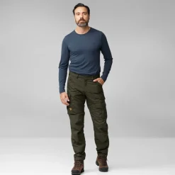 Fjällräven Men's Vidda Pro Trousers Dark Grey-Black