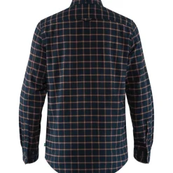 Fjällräven Men's Övik Flannel Shirt Dark Navy