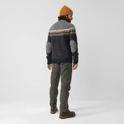 Fjällräven Men's Övik Knit Sweater Dark Navy
