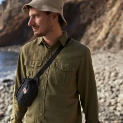 Fjällräven Men's Övik Travel Long Sleeved Shirt Dark Navy