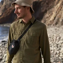 Fjällräven Men's Övik Travel Long Sleeved Shirt Dark Navy
