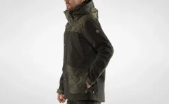 Fjällräven Men's Värmland Wool Jacket Dark Olive/Dark Olive