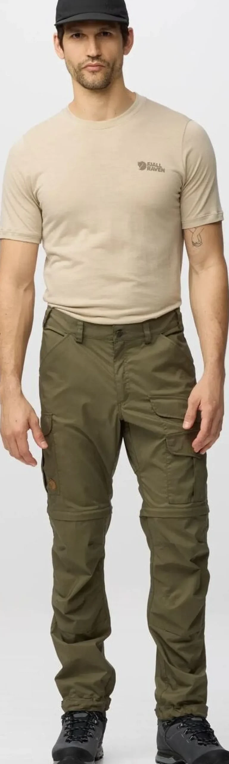 Fjällräven Vidda Pro Lite Zip-Off Trs M Fossil