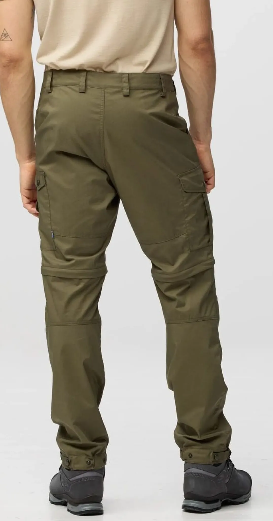 Fjällräven Vidda Pro Lite Zip-Off Trs M Dark Grey