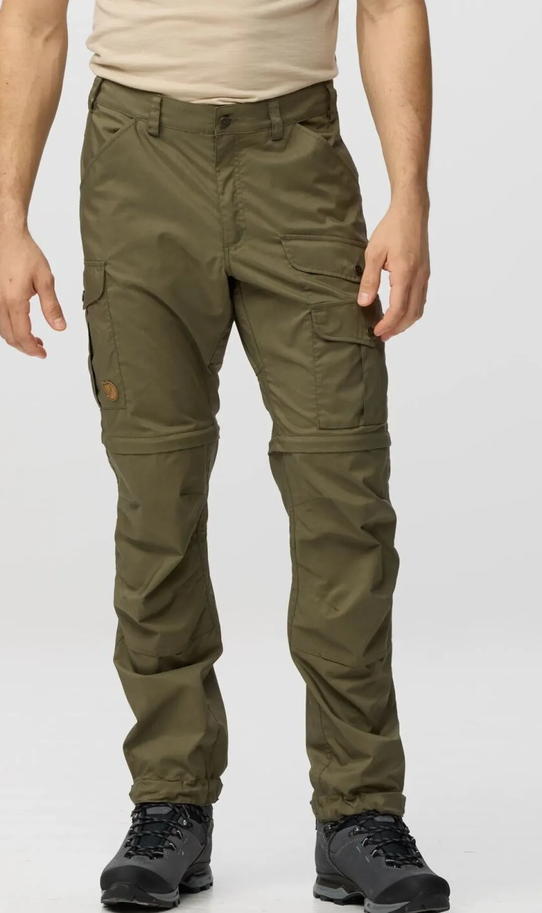 Fjällräven Vidda Pro Lite Zip-Off Trs M Dark Grey