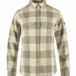 Fjällräven Övik Heavy Flannel Shirt W Fog-Chalk White