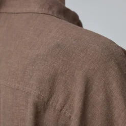 Fjällräven Övik Hemp Camp Shirt Ss W Dark Grey