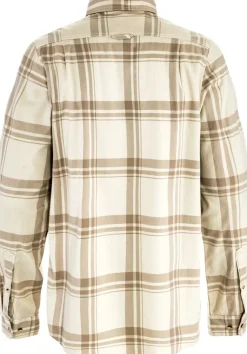 Fjällräven Övik Lite Flannel Shirt M Chalk White-fossil