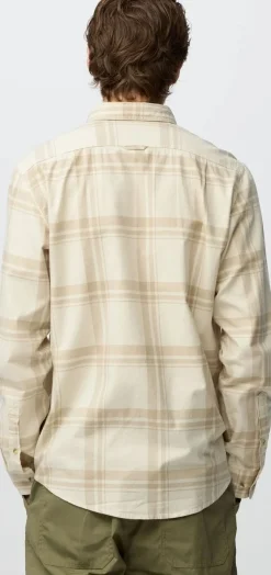 Fjällräven Övik Lite Flannel Shirt M Chalk White-fossil