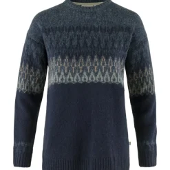 Fjällräven Övik Path Knit W Dark Navy-Navy