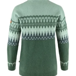 Fjällräven Övik Path Knit W Deep Patina-Misty Green