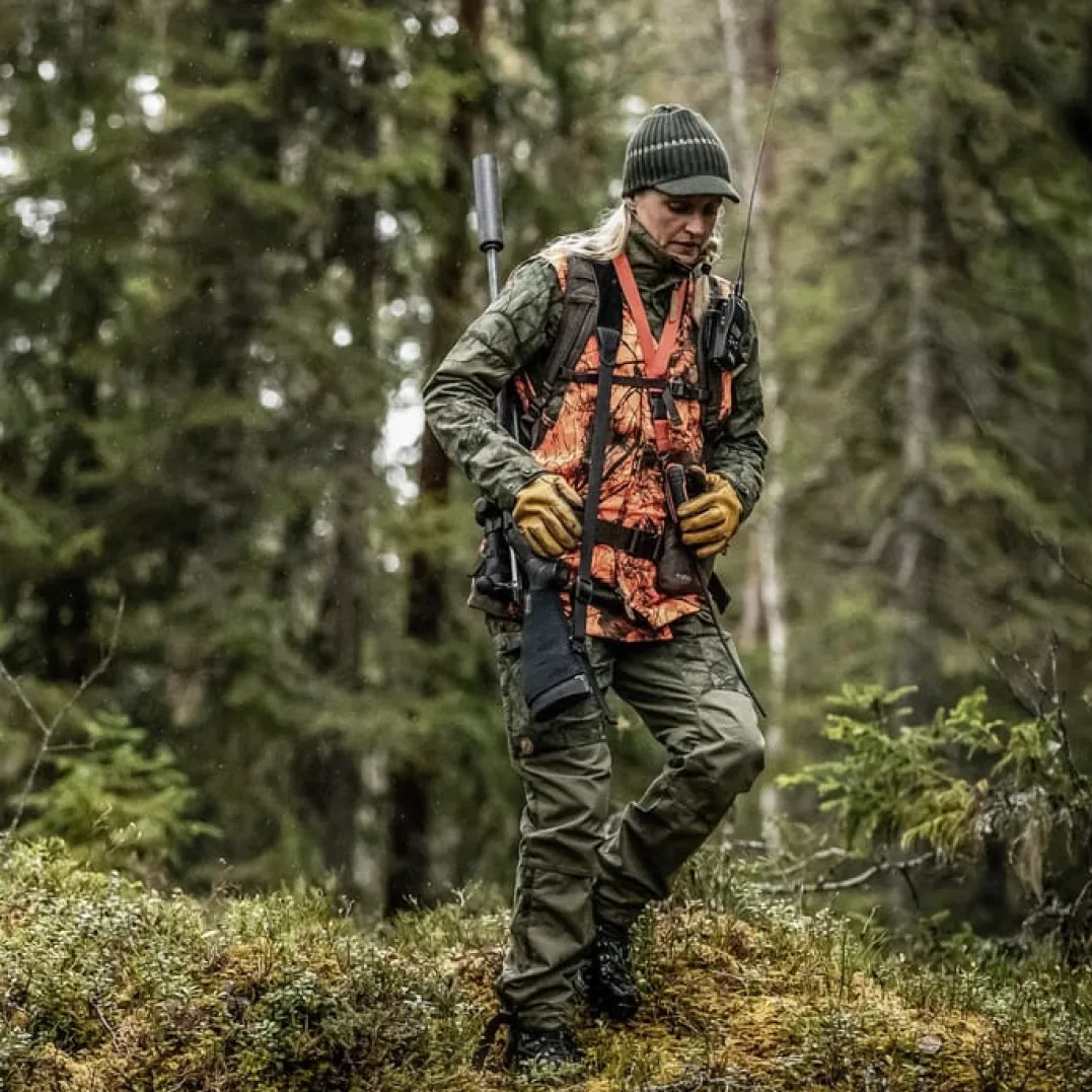 Fjällräven Värmland Vest Orange Camo