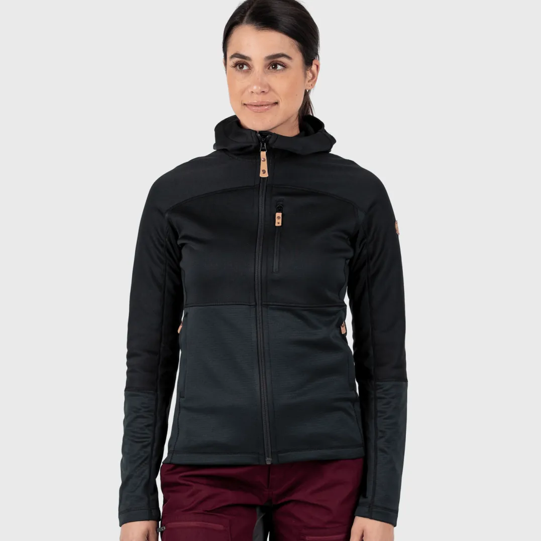 Fjällräven Women's Abisko Trail Fleece Chalk Rose/Dusty Rose