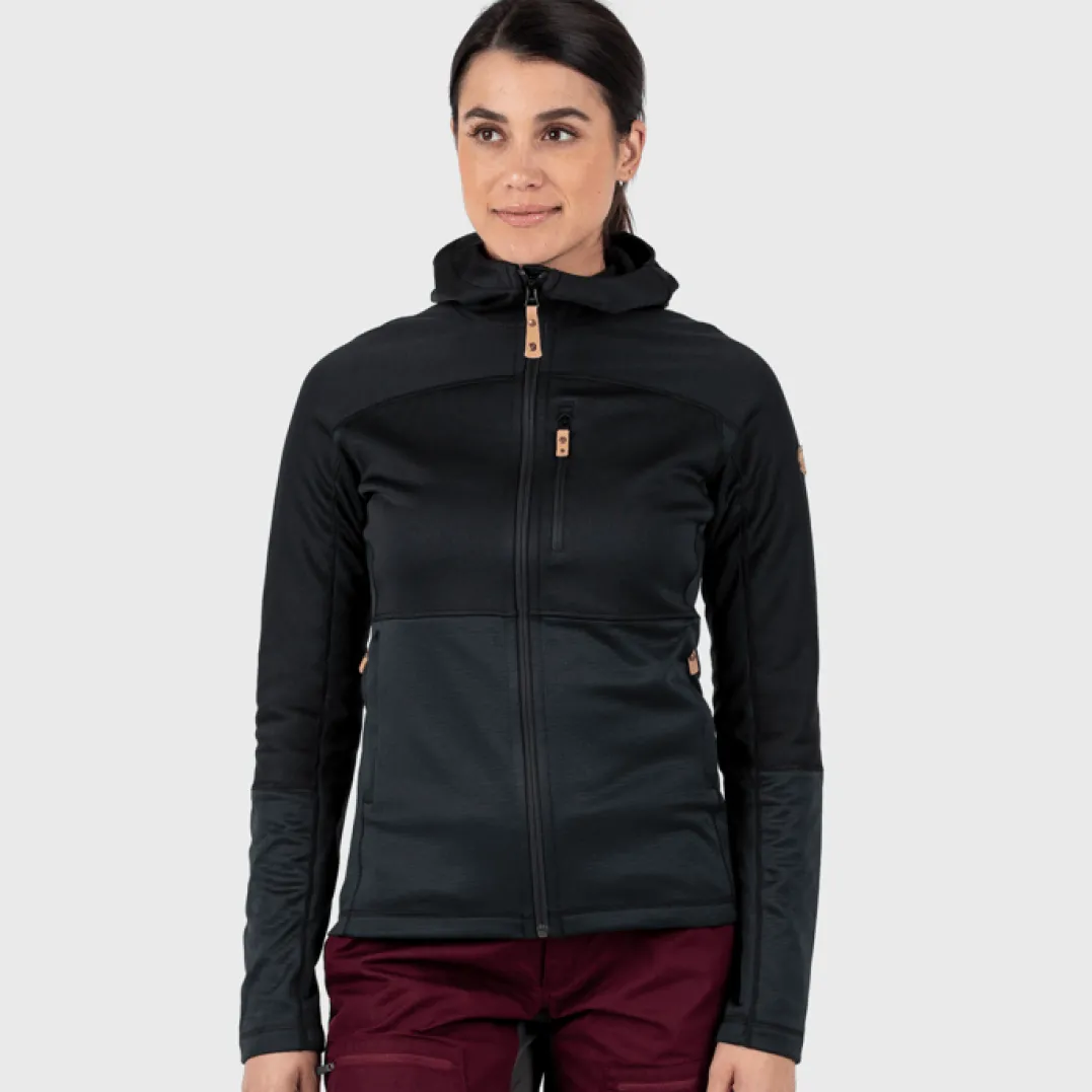 Fjällräven Women's Abisko Trail Fleece Chalk Rose/Dusty Rose