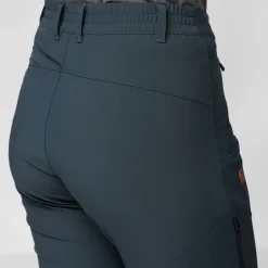 Fjällräven Women's Abisko Trail Stretch Trousers Dark Navy