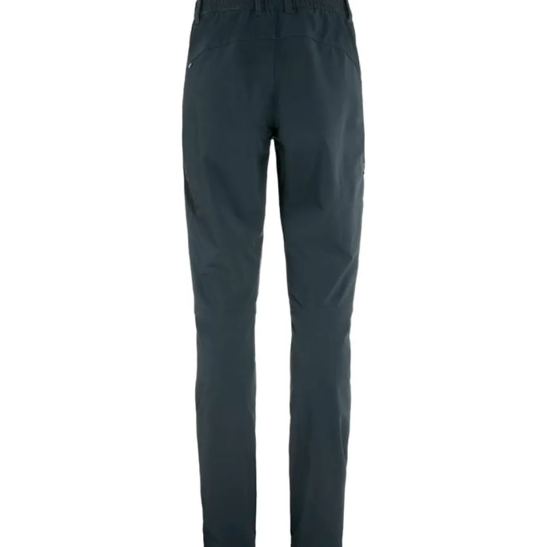 Fjällräven Women's Abisko Trail Stretch Trousers Dark Navy