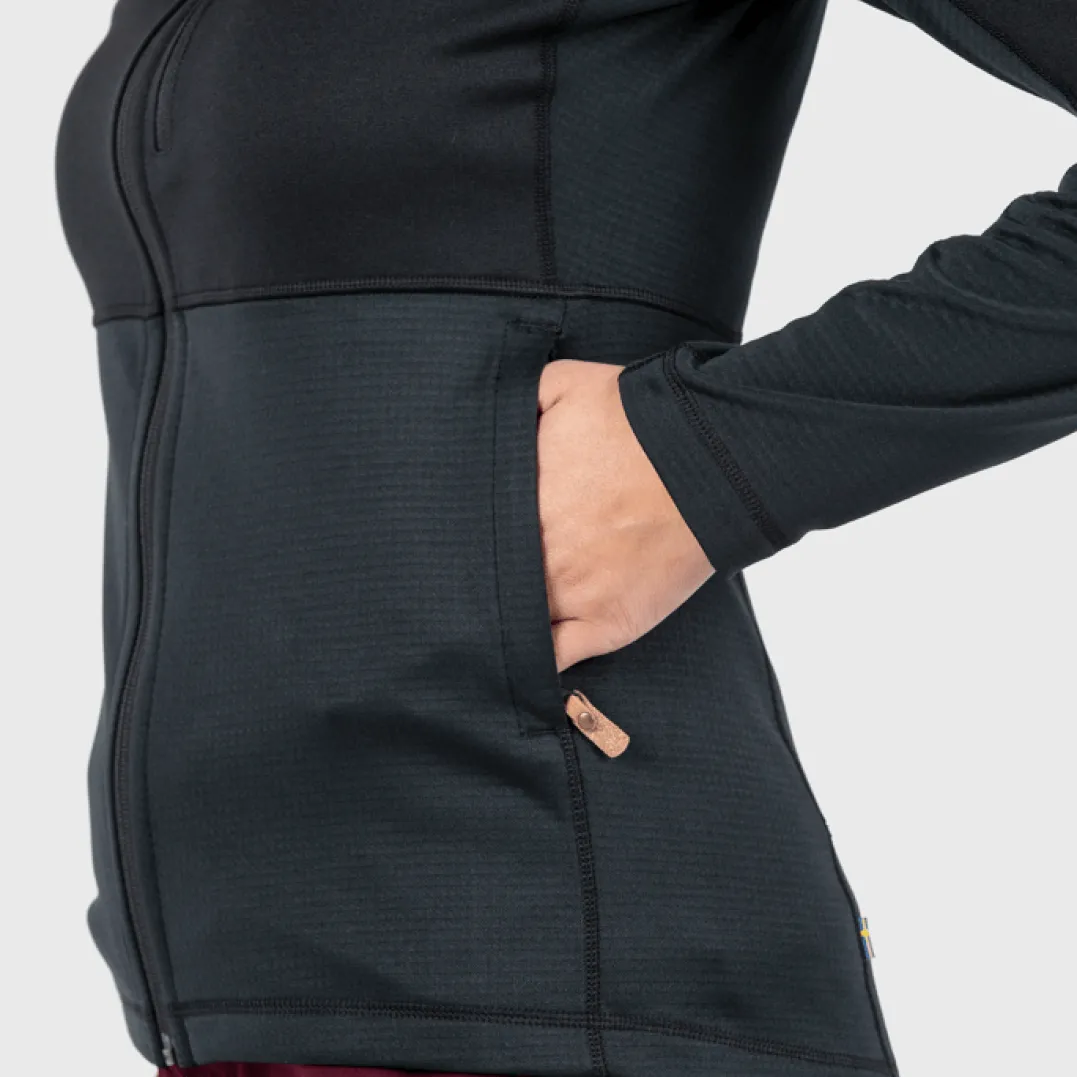 Fjällräven Women's Abisko Trail Fleece Deep Forest