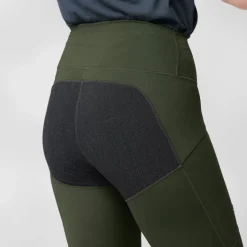 Fjällräven Women's Abisko Trekking Tights HD Deep Forest