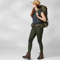 Fjällräven Women's Abisko Trekking Tights HD Black