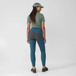 Fjällräven Women's Abisko Trekking Tights Pro Deep Forest/Iron Grey