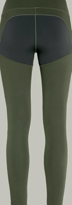 Fjällräven Women's Abisko Trekking Tights Pro Deep Forest/Iron Grey