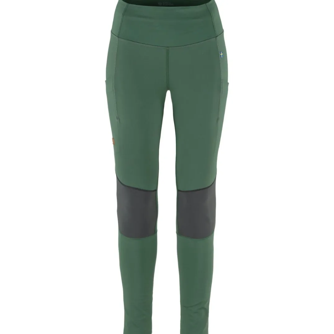 Fjällräven Women's Abisko Värm Trekking Tights Deep Patina-Iron Grey
