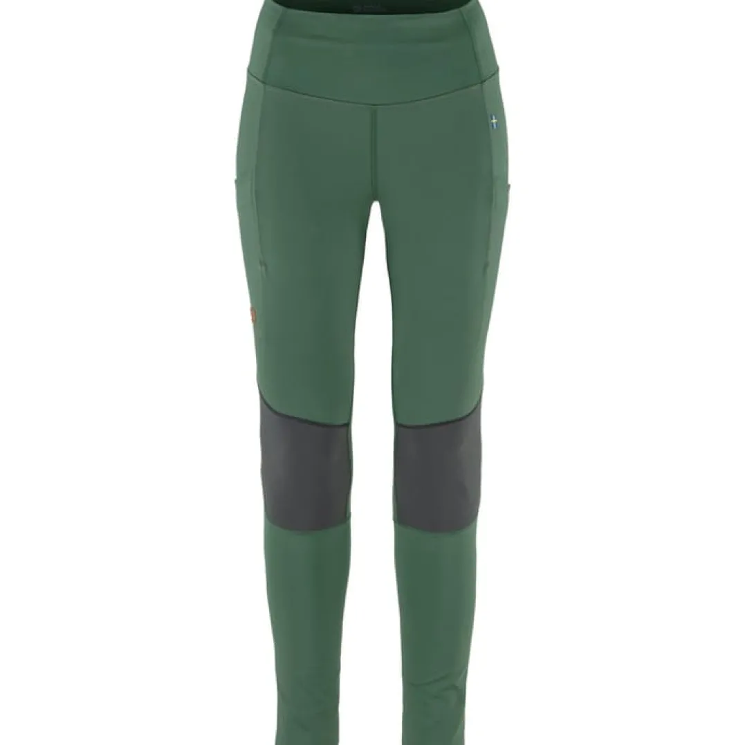 Fjällräven Women's Abisko Värm Trekking Tights Deep Patina-Iron Grey