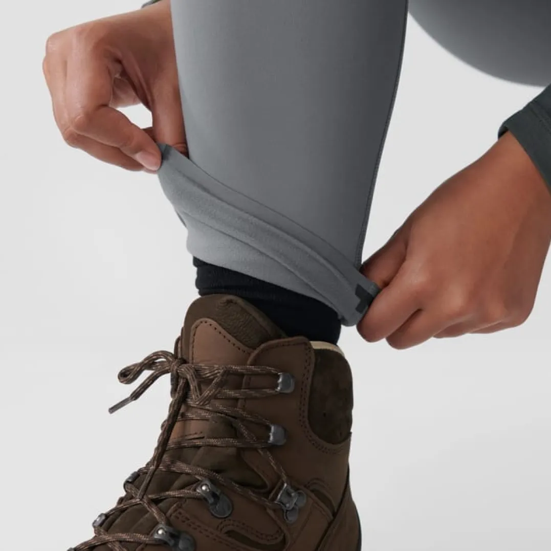 Fjällräven Women's Abisko Värm Trekking Tights Black-Iron Grey