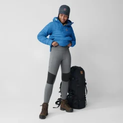 Fjällräven Women's Abisko Värm Trekking Tights Black-Iron Grey
