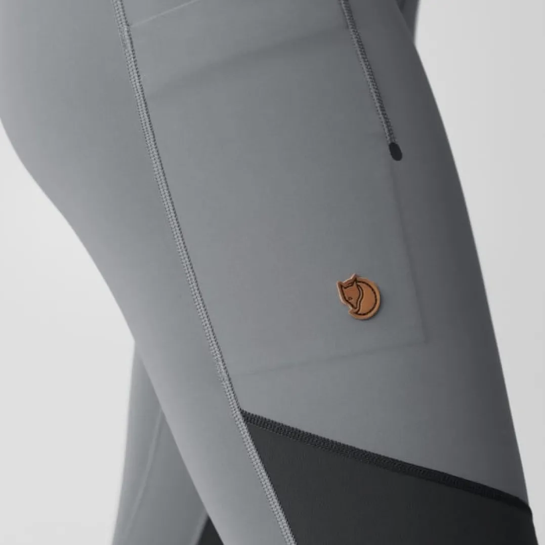 Fjällräven Women's Abisko Värm Trekking Tights Black-Iron Grey