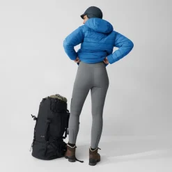 Fjällräven Women's Abisko Värm Trekking Tights Black-Iron Grey