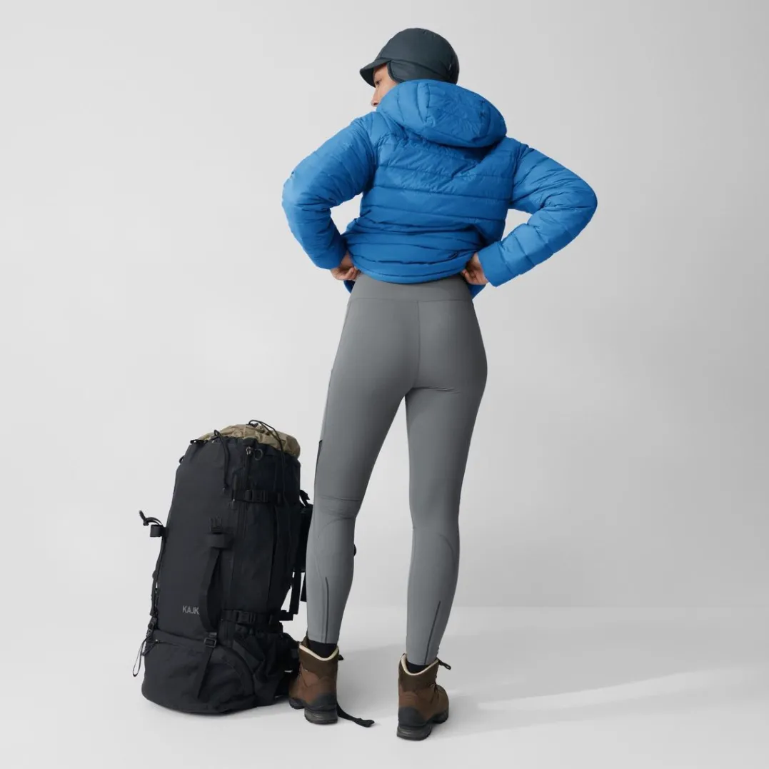 Fjällräven Women's Abisko Värm Trekking Tights Black-Iron Grey
