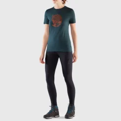 Fjällräven Women's Abisko Wool Fox SS Chalk Rose-Port
