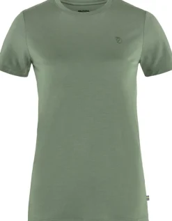 Fjällräven Women's Abisko Wool Short Sleeve Patina Green