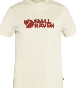 Fjällräven Women's Fjällräven Logo Tee Chalk White
