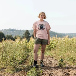 Fjällräven Women's Fjällräven Relaxed T-Shirt Chalk Rose