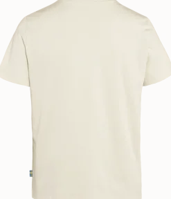 Fjällräven Women's Fox Boxy Logo Tee Chalk White
