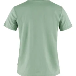 Fjällräven Women's Fox Boxy Logo Tee Misty Green