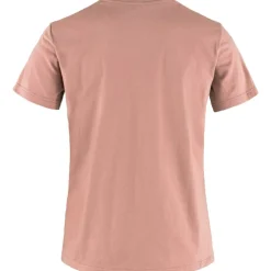 Fjällräven Women's Fox Boxy Logo Tee Dusty Rose