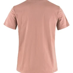 Fjällräven Women's Fox Boxy Logo Tee Dusty Rose