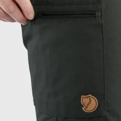 Fjällräven Women's Kaipak Trousers Curved Basalt