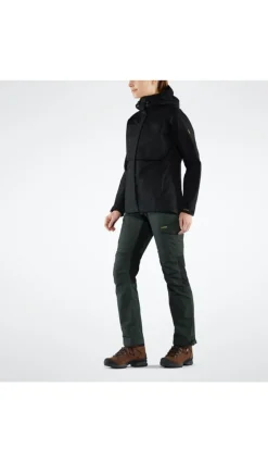 Fjällräven Women's Kaipak Trousers Curved Dark Navy