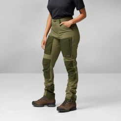 Fjällräven Women's Keb Agile Trousers Laurel Green-Deep Forest