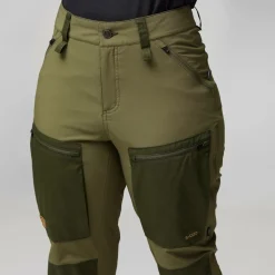 Fjällräven Women's Keb Agile Trousers Laurel Green-Deep Forest