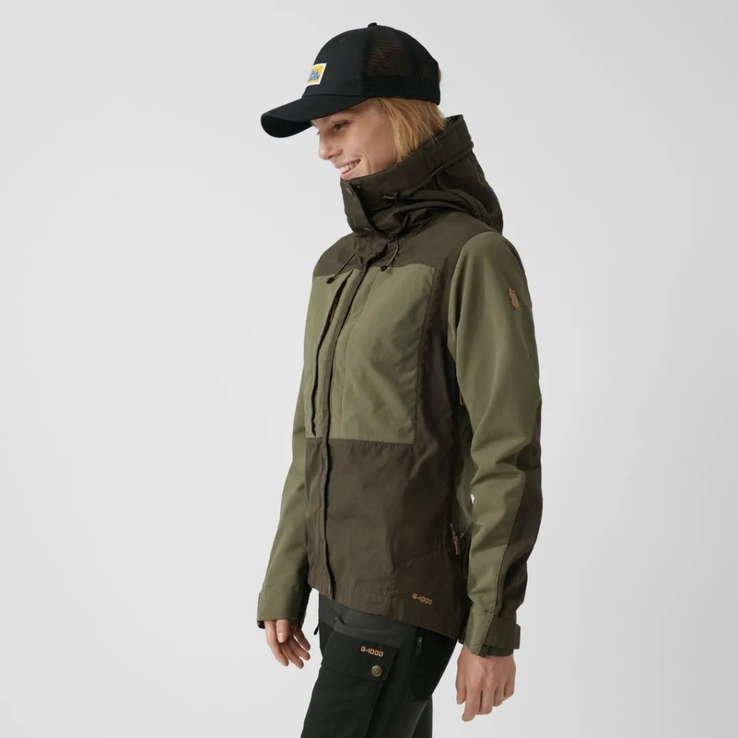 Fjällräven Women's Keb Jacket Deep Forest/Laurel Green