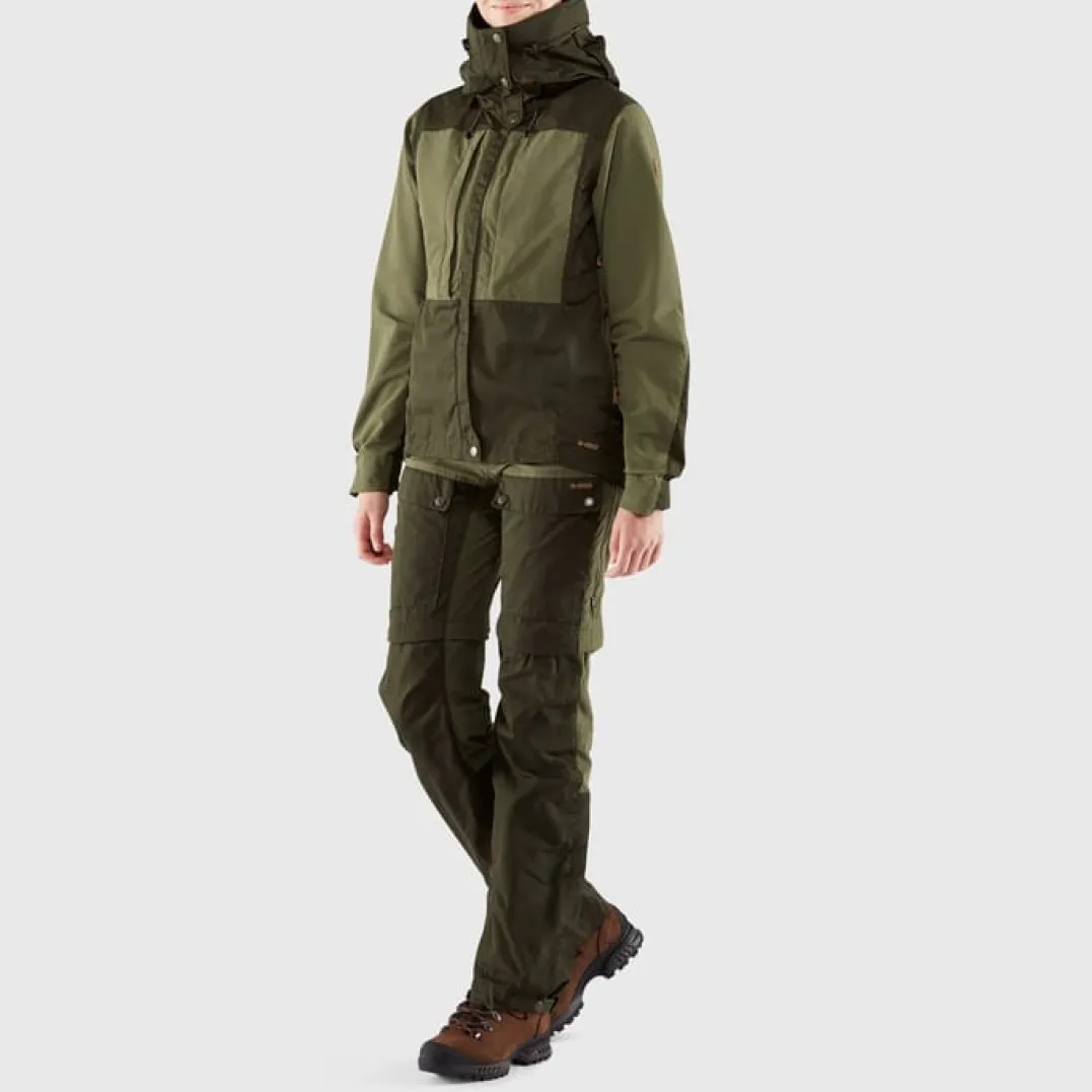 Fjällräven Women's Keb Jacket Deep Forest/Laurel Green