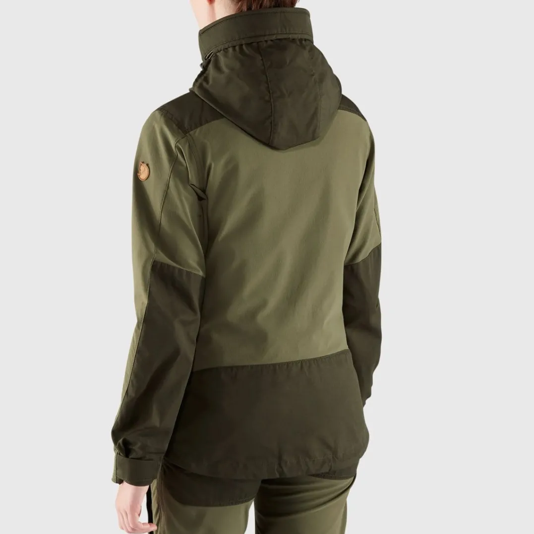 Fjällräven Women's Keb Jacket Deep Forest/Laurel Green