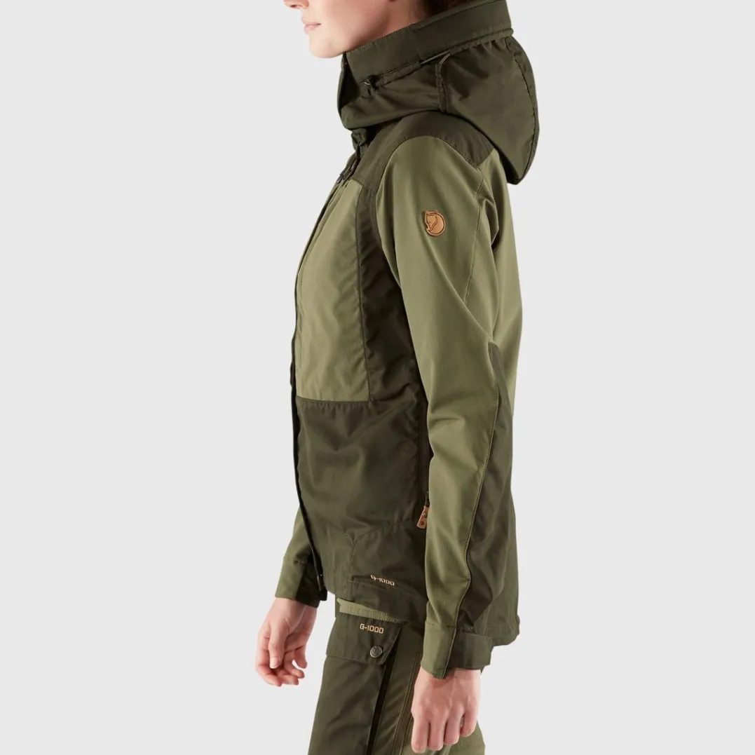 Fjällräven Women's Keb Jacket Deep Forest/Laurel Green