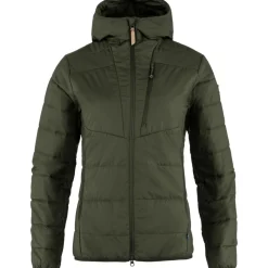 Fjällräven Women's Keb Padded Hoodie Deep Forest