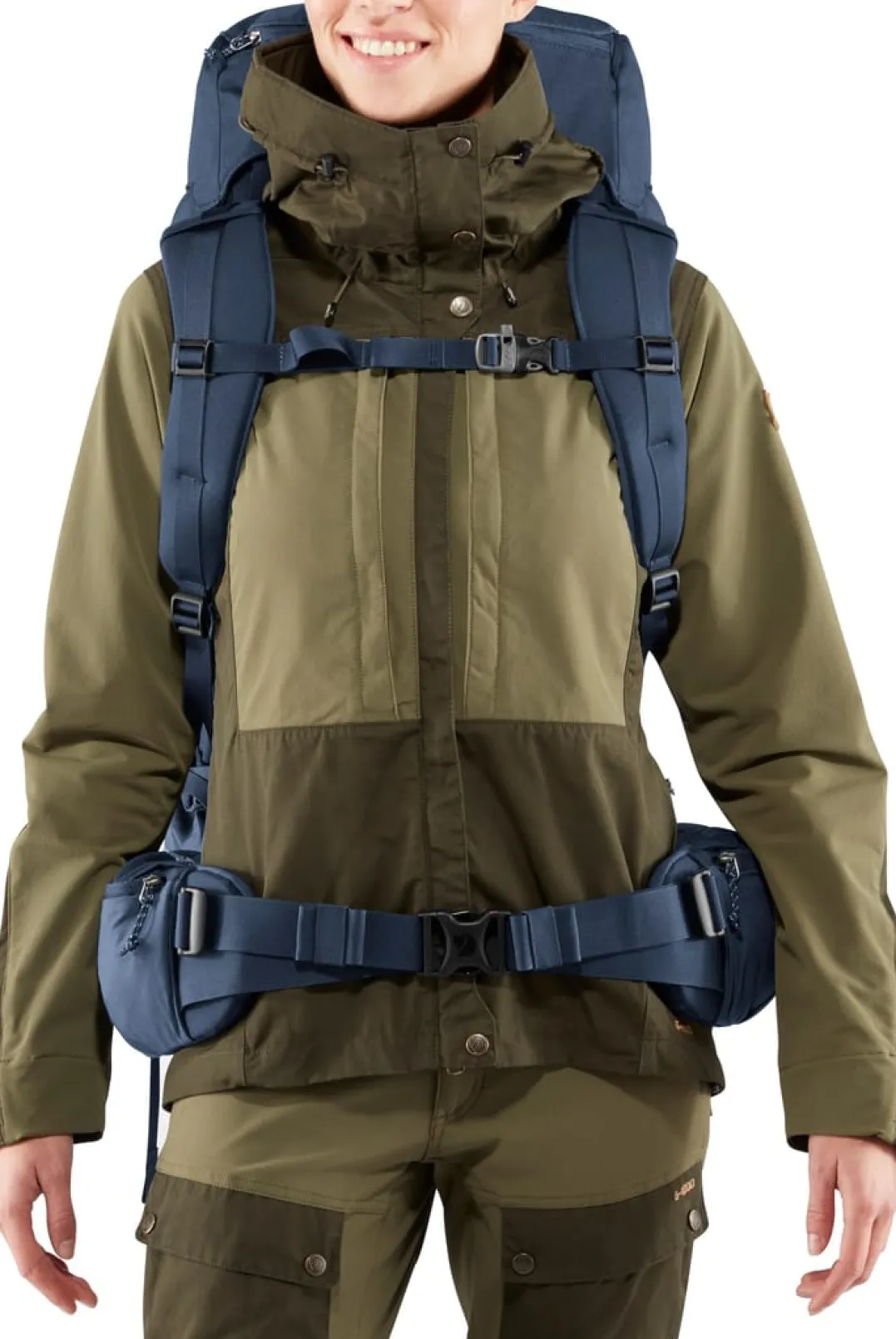 Fjällräven Women's Keb 72 Storm/Dark Navy